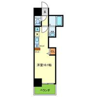 大阪府池田市栄本町の賃貸マンションの間取り