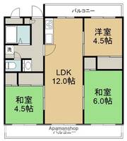 物件の間取り画像
