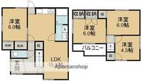 兵庫県川西市東畦野山手1丁目(一戸建)の賃貸物件の間取り