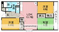 グランシャリオ箕面の間取り