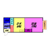 アゼリア106の間取り