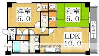 大阪府大阪市阿倍野区松崎町3丁目の賃貸マンションの間取り
