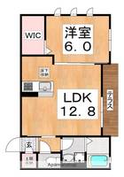 シャーメゾンパープルコートの間取り