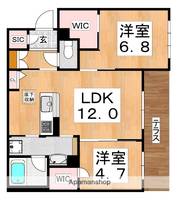 物件の間取り画像