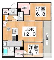 物件の間取り画像