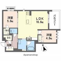 物件の間取り画像