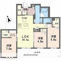 物件の間取り画像