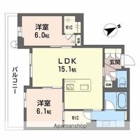 アルテーヌ浜寺元町の間取り