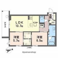 アルテーヌ浜寺元町の間取り
