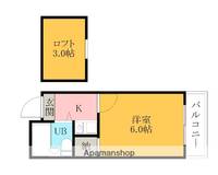 レオパレス春木第3の間取り