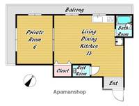 物件の間取り画像