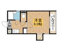 シャルマンフジ北花田405の間取り
