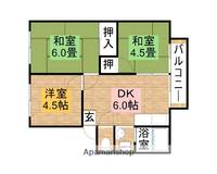 大阪府堺市堺区海山町3丁の賃貸アパートの間取り