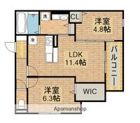 ロイズパレス中百舌鳥WEST203の間取り