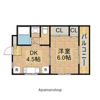 大阪府堺市堺区向陵東町2丁の賃貸アパートの間取り
