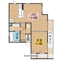 リーベスハイム201の間取り