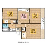 物件の間取り画像