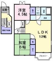 ハピネスワンの間取り