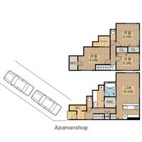 大阪府和泉市太町(一戸建)の賃貸物件の間取り