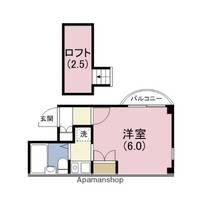 シティパレス21玉造の間取り