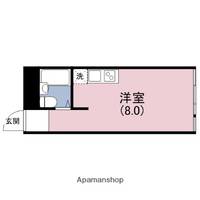 大阪府大阪市中央区森ノ宮中央2丁目の賃貸マンションの間取り