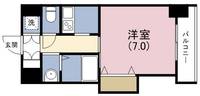 ブリリアン夕陽丘の間取り