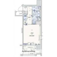 エレガントレジデンス中之島の間取り