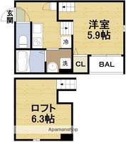 物件の間取り画像