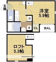 物件の間取り画像