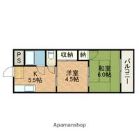 ロイヤルDYDO208の間取り