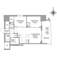 コンフォリア・リヴ大阪本町の間取り