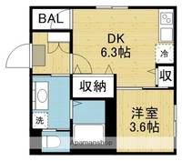 物件の間取り画像