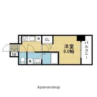 エスリードザ・カレント大阪807の間取り