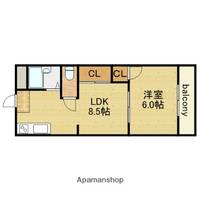 エルテ大今里Cー2の間取り