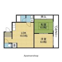 ローズマンション新深江の間取り