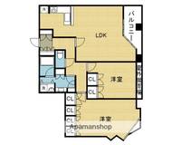 夕陽丘イクスの間取り