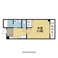 GRADITO桃谷402の間取り