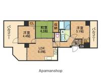 シーズ天王寺真田山の間取り