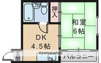 三原ハイツの間取り