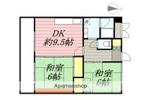 宏栄ハイツの間取り