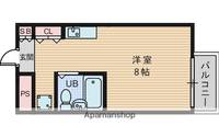 大阪府大阪市東淀川区淡路3丁目の賃貸マンションの間取り