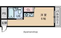 大阪府大阪市東淀川区小松1丁目(マンション)の賃貸物件の間取り