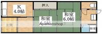 山岡様平屋西棟の間取り