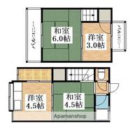 高見の里5丁目借家の間取り
