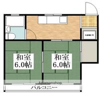 コーポ奥村の間取り