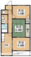 アンメゾン北花田の間取り