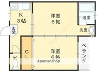 菊水マンションの間取り