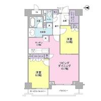 ルネグラン夙川北名次の間取り