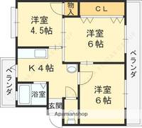 物件の間取り画像