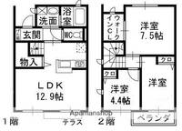 シャーメゾン豊楽Bの間取り
